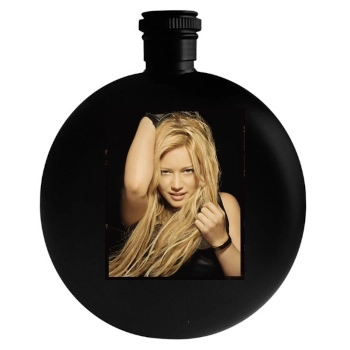 Hilary Duff Round Flask