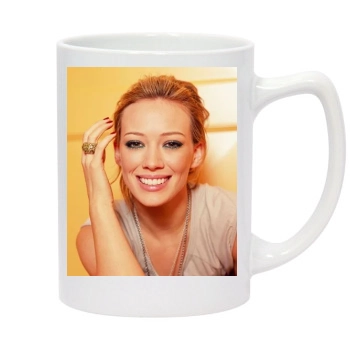 Hilary Duff 14oz White Statesman Mug