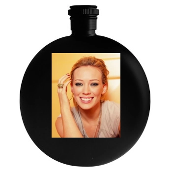 Hilary Duff Round Flask