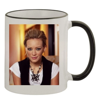 Hilary Duff 11oz Colored Rim & Handle Mug