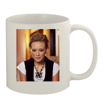 Hilary Duff 11oz White Mug