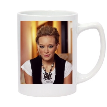 Hilary Duff 14oz White Statesman Mug