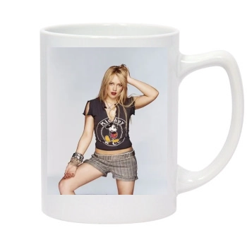 Hilary Duff 14oz White Statesman Mug