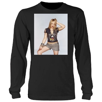 Hilary Duff Men's Heavy Long Sleeve TShirt