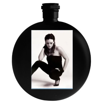 Hilary Duff Round Flask