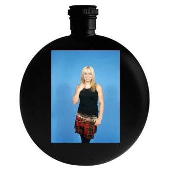 Hilary Duff Round Flask