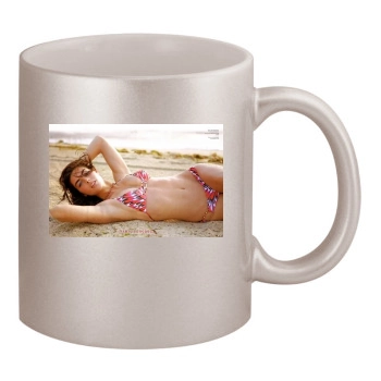 Hilary Rhoda 11oz Metallic Silver Mug