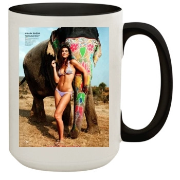 Hilary Rhoda 15oz Colored Inner & Handle Mug