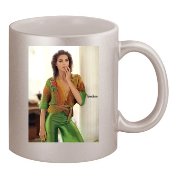 Hilary Rhoda 11oz Metallic Silver Mug