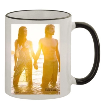 Hilary Rhoda 11oz Colored Rim & Handle Mug