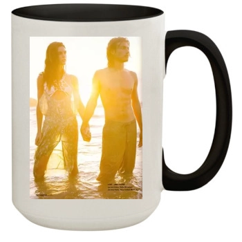 Hilary Rhoda 15oz Colored Inner & Handle Mug