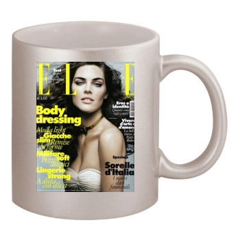 Hilary Rhoda 11oz Metallic Silver Mug