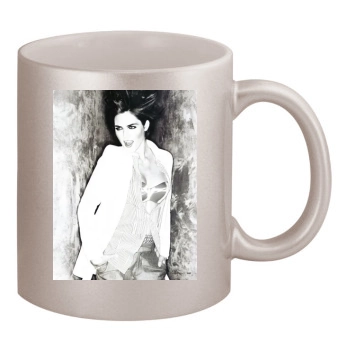 Hilary Rhoda 11oz Metallic Silver Mug