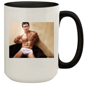 Jake Gyllenhaal 15oz Colored Inner & Handle Mug