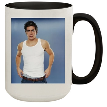 Jake Gyllenhaal 15oz Colored Inner & Handle Mug