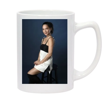 Olivia Munn 14oz White Statesman Mug