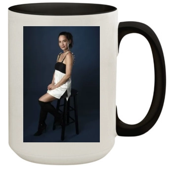 Olivia Munn 15oz Colored Inner & Handle Mug