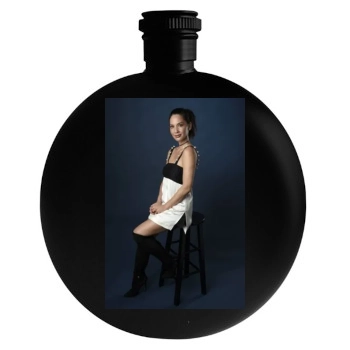 Olivia Munn Round Flask