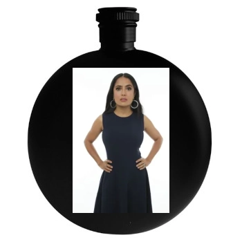 Salma Hayek Round Flask