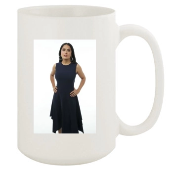 Salma Hayek 15oz White Mug