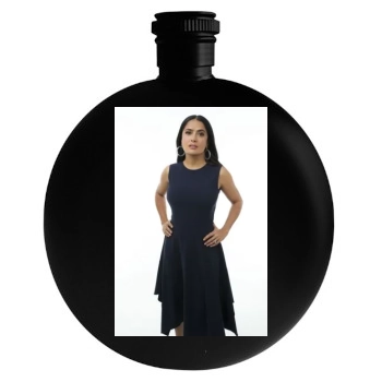 Salma Hayek Round Flask