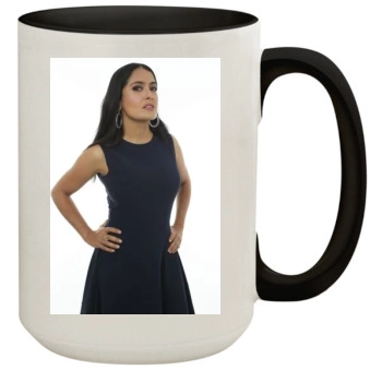 Salma Hayek 15oz Colored Inner & Handle Mug