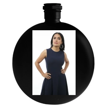 Salma Hayek Round Flask