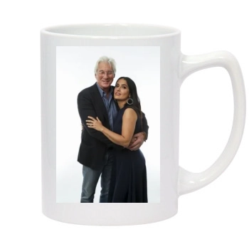 Salma Hayek 14oz White Statesman Mug