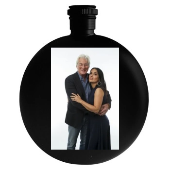 Salma Hayek Round Flask