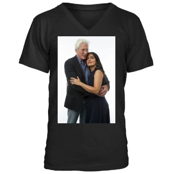 Salma Hayek Men's V-Neck T-Shirt