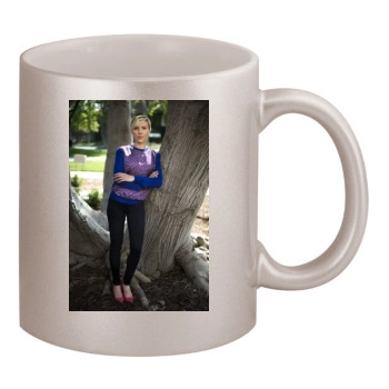 Scarlett Johansson 11oz Metallic Silver Mug