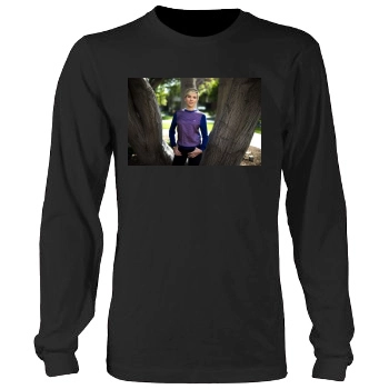 Scarlett Johansson Men's Heavy Long Sleeve TShirt