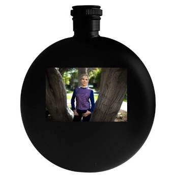 Scarlett Johansson Round Flask