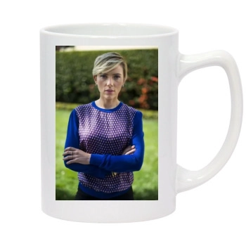 Scarlett Johansson 14oz White Statesman Mug