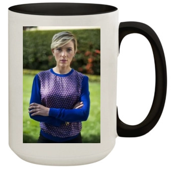 Scarlett Johansson 15oz Colored Inner & Handle Mug