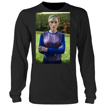 Scarlett Johansson Men's Heavy Long Sleeve TShirt