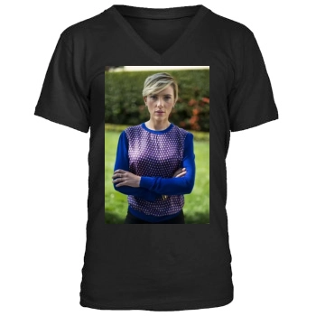 Scarlett Johansson Men's V-Neck T-Shirt