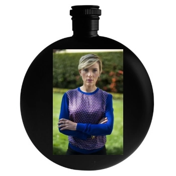 Scarlett Johansson Round Flask