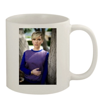 Scarlett Johansson 11oz White Mug