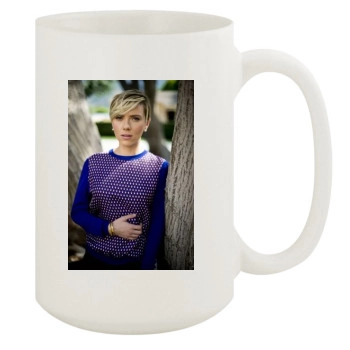 Scarlett Johansson 15oz White Mug