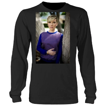 Scarlett Johansson Men's Heavy Long Sleeve TShirt