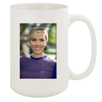 Scarlett Johansson 15oz White Mug