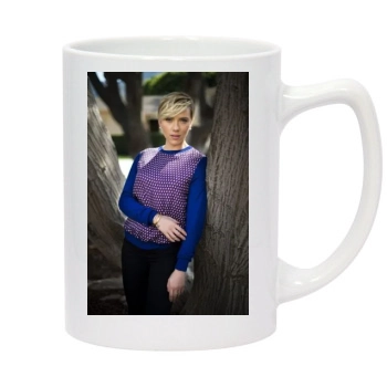 Scarlett Johansson 14oz White Statesman Mug