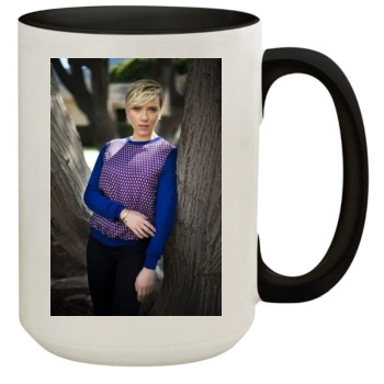 Scarlett Johansson 15oz Colored Inner & Handle Mug