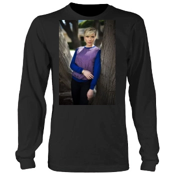 Scarlett Johansson Men's Heavy Long Sleeve TShirt