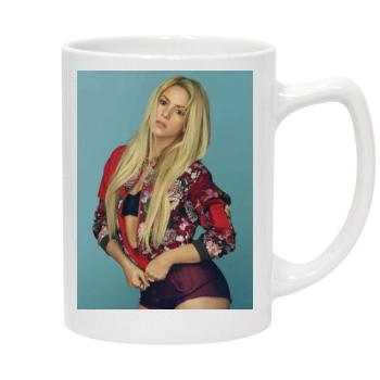 Shakira 14oz White Statesman Mug