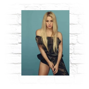 Shakira Metal Wall Art