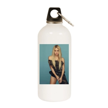 Shakira White Water Bottle With Carabiner