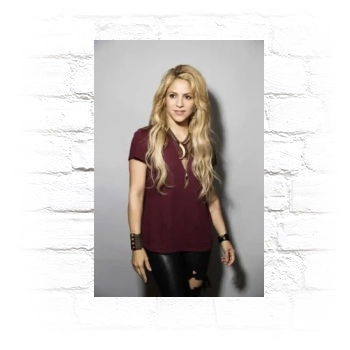 Shakira Metal Wall Art