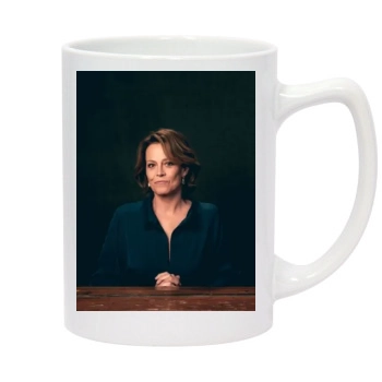 Sigourney Weaver 14oz White Statesman Mug